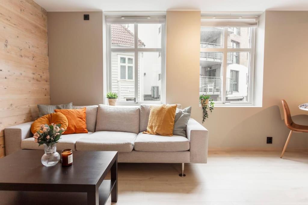 New! Modern Apartment In Historic Area Of Bergen! Esterno foto